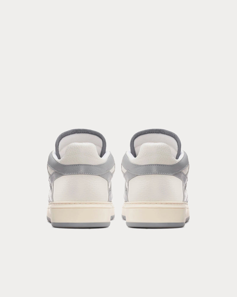Represent Reptor Grey & Vintage White Low Top Sneakers - 4