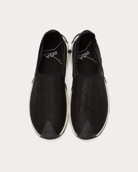 ROA Lhamu Black Slip On Sneakers - 2
