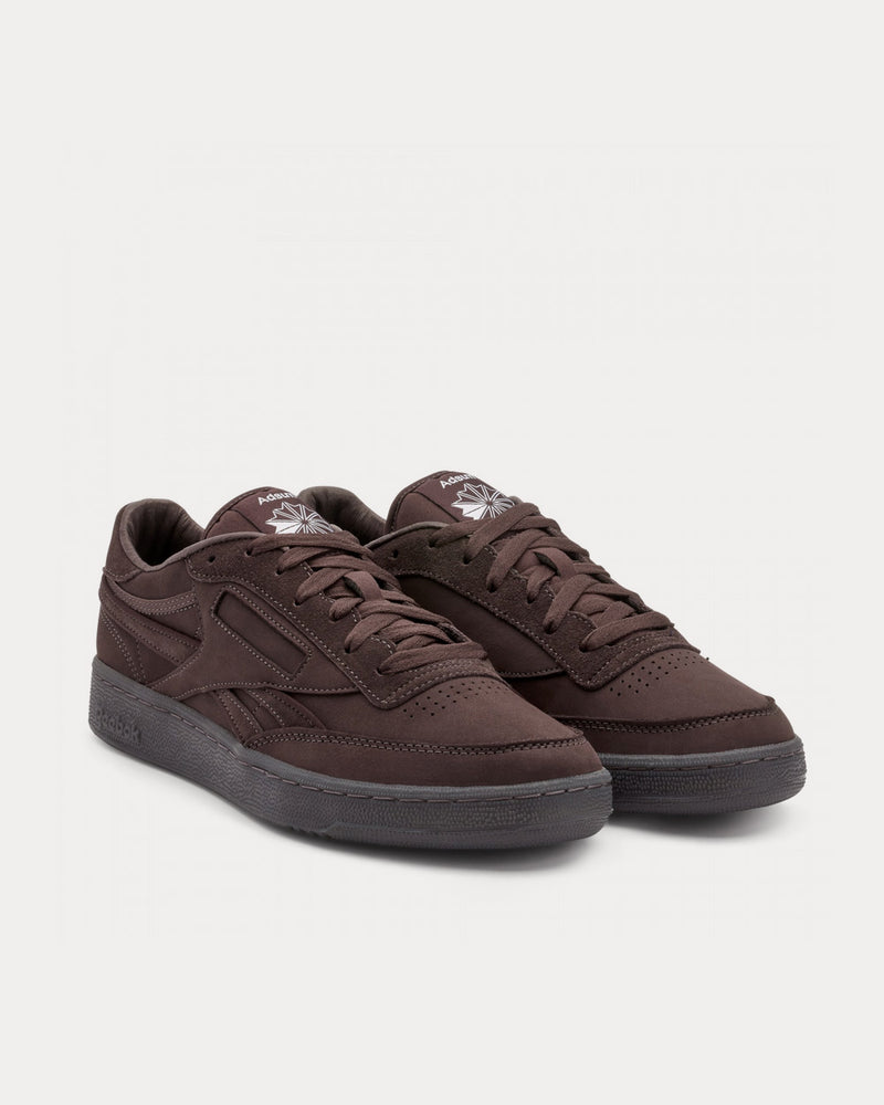 Reebok x Adsum Club C Brown Low Top Sneakers - 3
