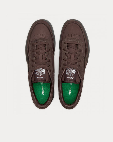 Reebok x Adsum Club C Brown Low Top Sneakers - 4