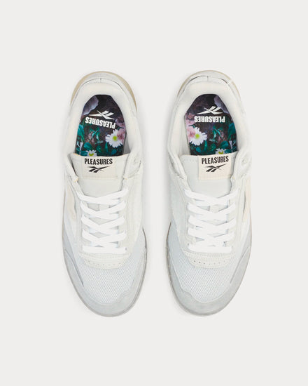Reebok x PLEASURES Club C 85 White Low Top Sneakers - 2