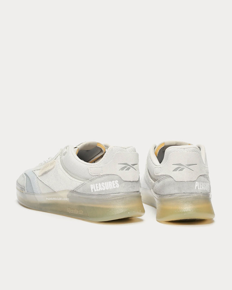 Reebok x PLEASURES Club C 85 White Low Top Sneakers - 3