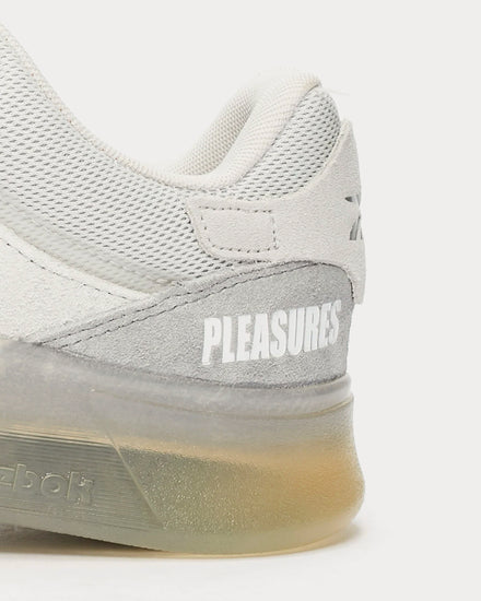 Reebok x PLEASURES Club C 85 White Low Top Sneakers - 5