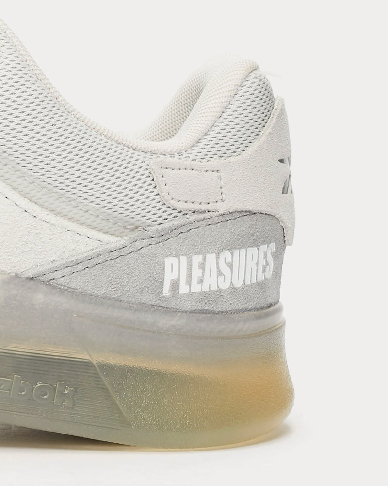 Reebok x PLEASURES Club C 85 White Low Top Sneakers - 5