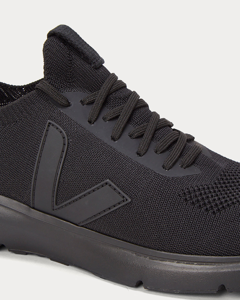 Veja x Rick Owens - Runner Style 2 V-Knit Black Low Top Sneakers