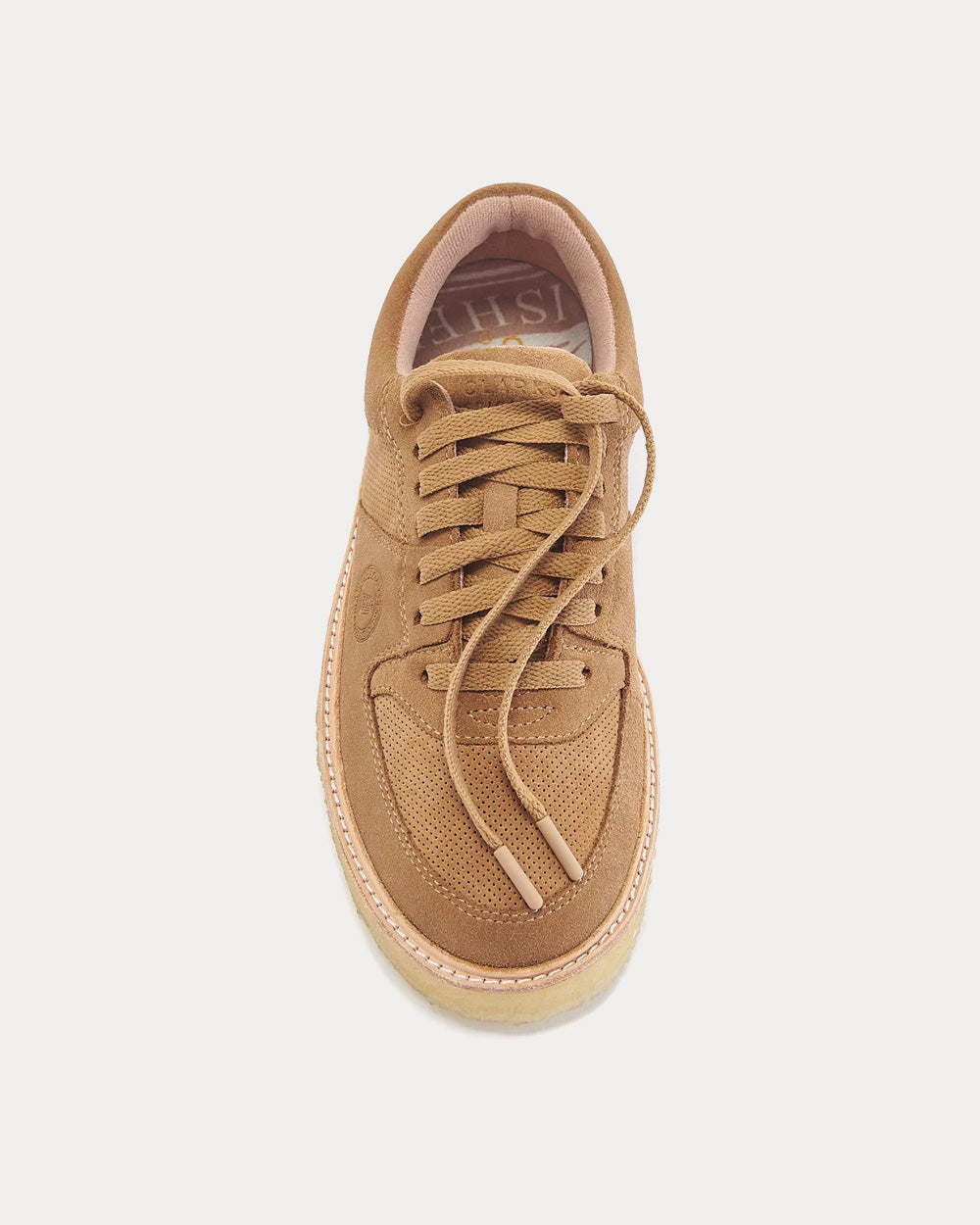 Clarks x Kith - Sandford Suede Tan Low Top Sneakers