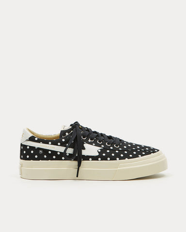 Stepney Workers Club x Goodhood Dellow S-Strike Polka Dot Print Black / White Low Top Sneakers