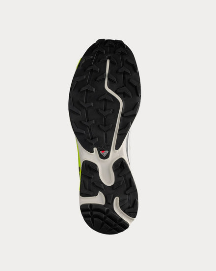 Salomon XT-6 Advanced Lunar Rock / Quiet Shade / Safety Yellow Low Top Sneakers - 5