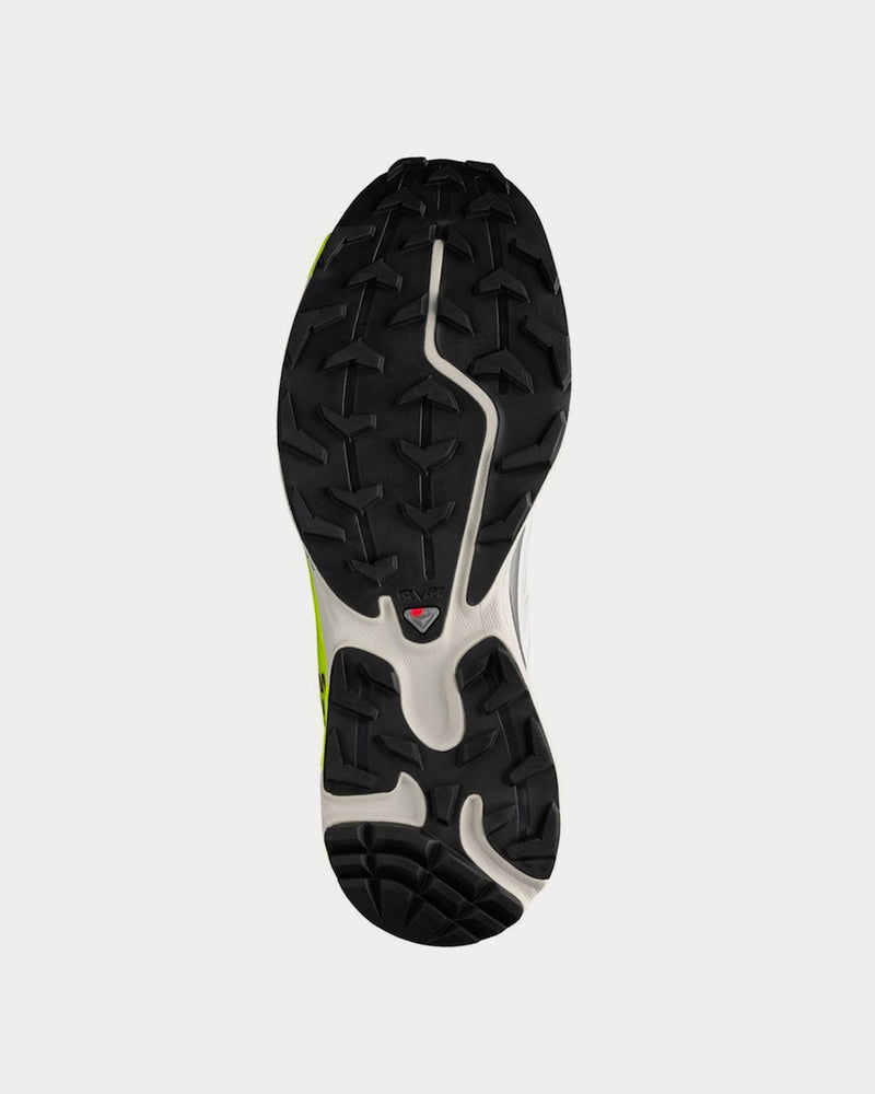 Salomon XT-6 Advanced Lunar Rock / Quiet Shade / Safety Yellow Low Top Sneakers - 5
