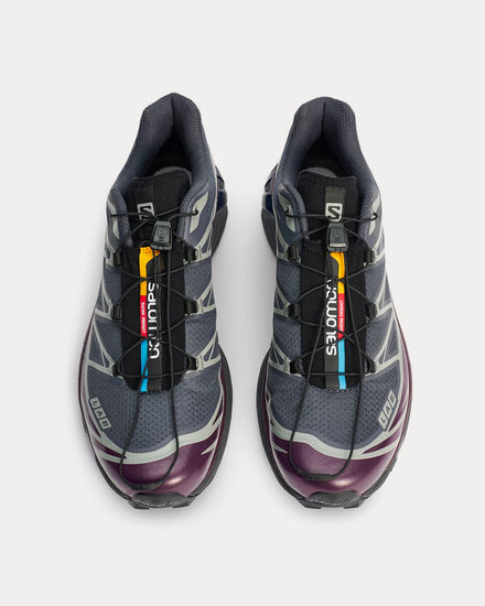 Salomon XT-6 Ebony / Maverick / Evening Blue Low Top Sneakers - 2