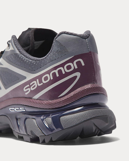 Salomon XT-6 Ebony / Maverick / Evening Blue Low Top Sneakers - 4