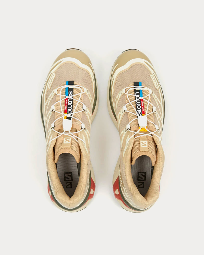 Salomon XT 6 Advanced Safari Vintage Khaki Castor Grey Low Top