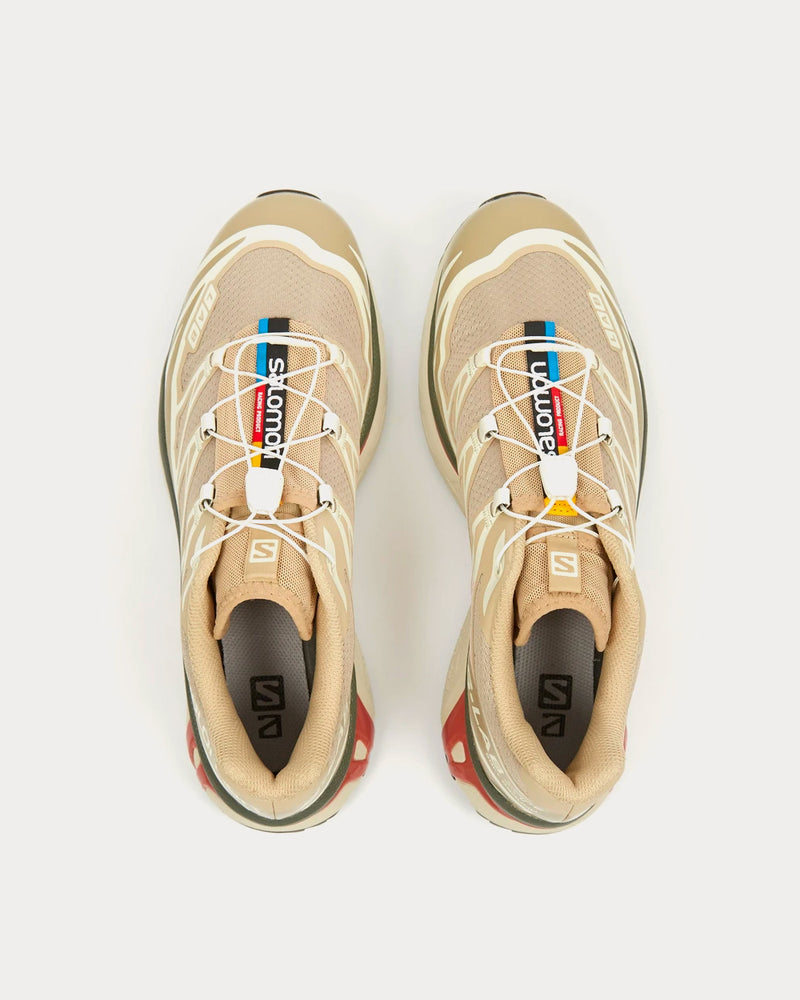 Salomon XT-6 Advanced Safari / Vintage Khaki / Castor Grey Low Top Sneakers - 2