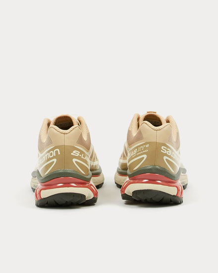 Salomon XT-6 Advanced Safari / Vintage Khaki / Castor Grey Low Top Sneakers - 4