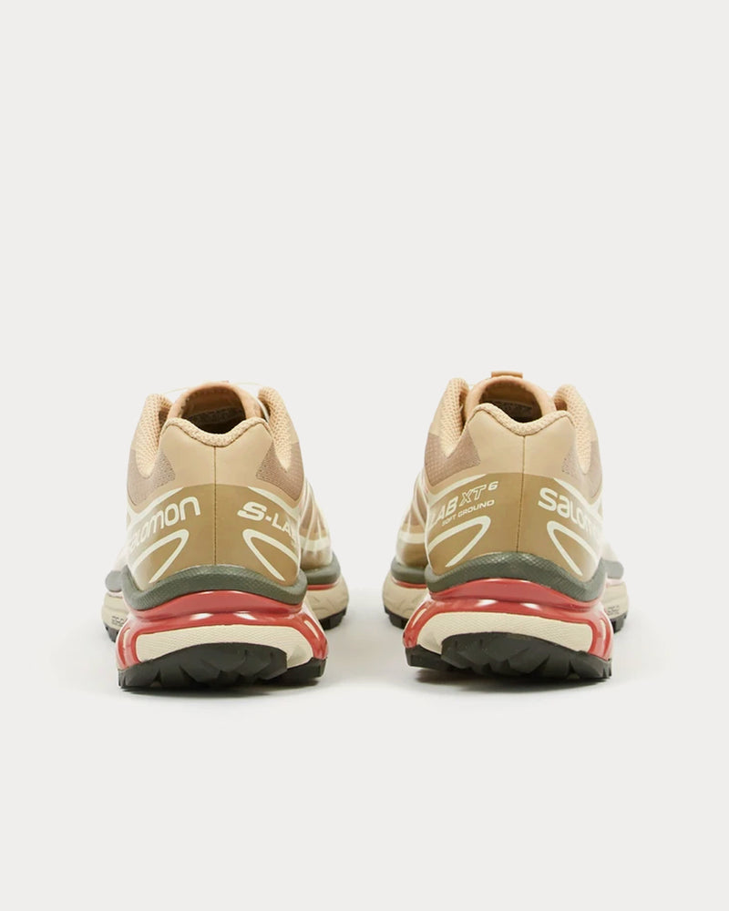 Salomon XT-6 Advanced Safari / Vintage Khaki / Castor Grey Low Top Sneakers - 4