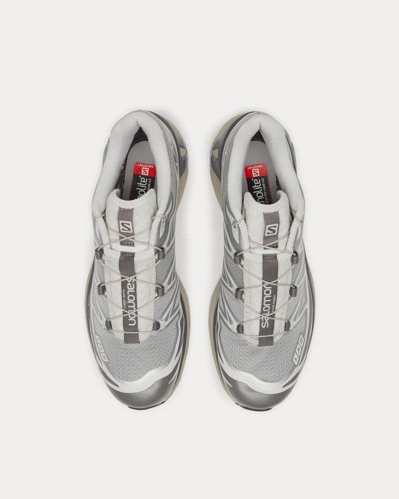Salomon XT-6 Advanced DSM Exclusive Silver / Black Low Top Sneakers - 2
