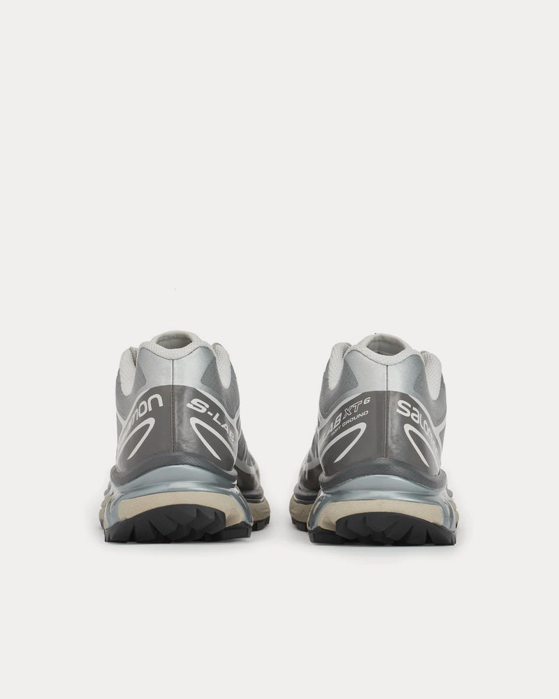 Salomon XT-6 Advanced DSM Exclusive Silver / Black Low Top Sneakers - 4
