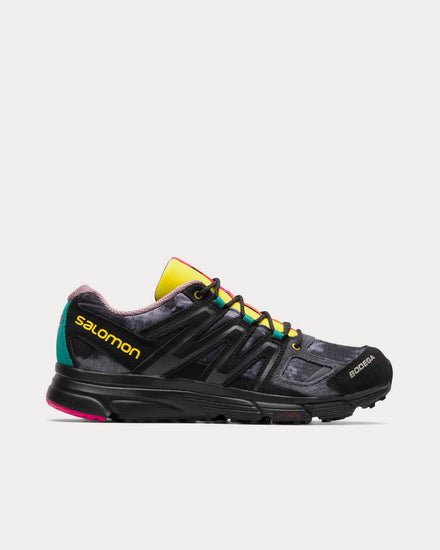 Salomon X-Mission 4 Suede 'Full Bleed' Black Low Top Sneakers - 1