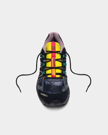 Salomon X-Mission 4 Suede 'Full Bleed' Black Low Top Sneakers - 2