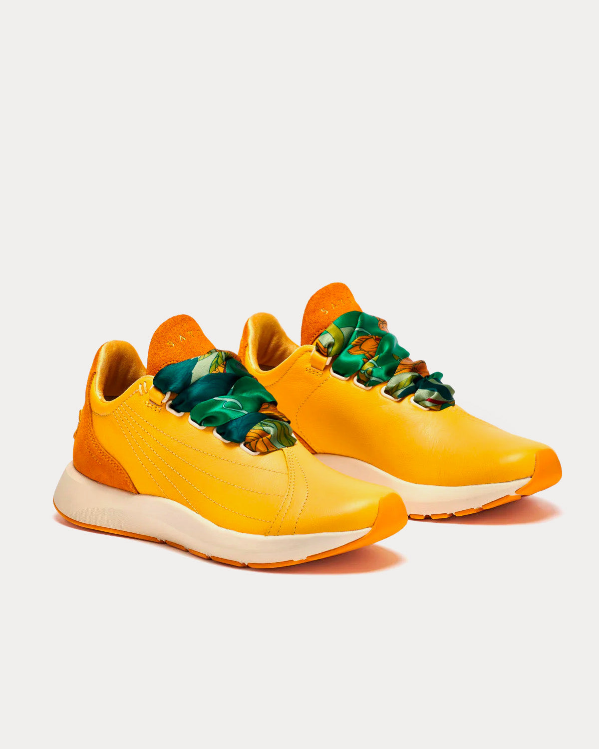 Saysh - Two Yellow Low Top Sneakers