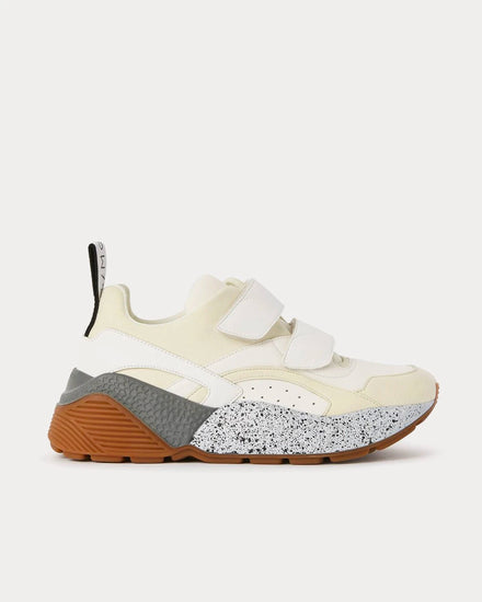 Stella McCartney Eclypse White & Grey Low Top Sneakers - 1