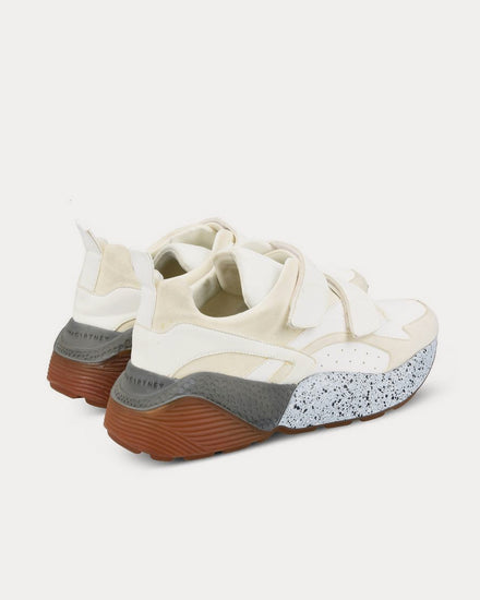 Stella McCartney Eclypse White & Grey Low Top Sneakers - 3