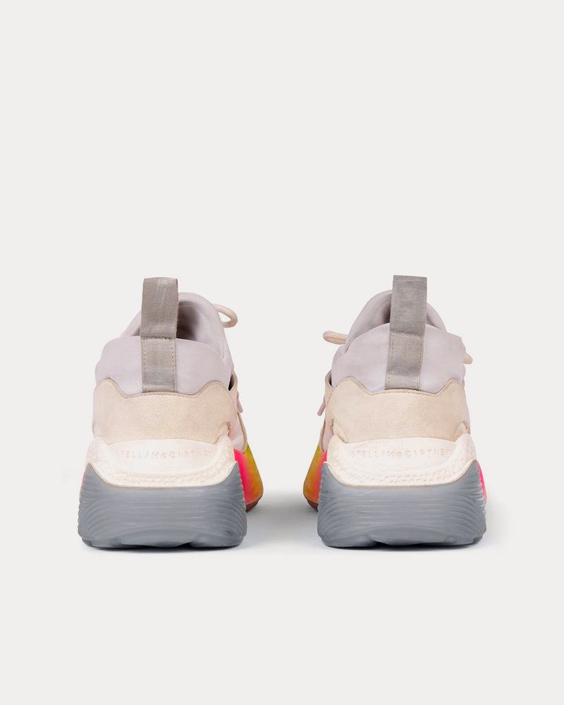 Stella McCartney Eclypse White & Rainbow Low Top Sneakers - 2