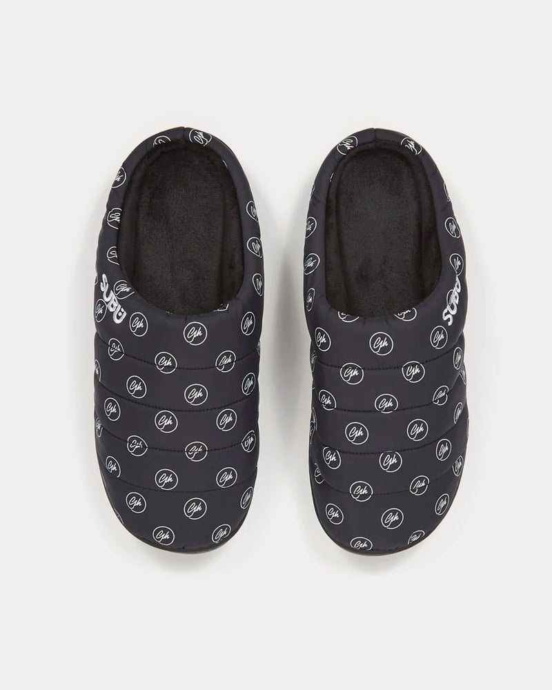 Subu x Goodhood Black / White Slip Ons - 2