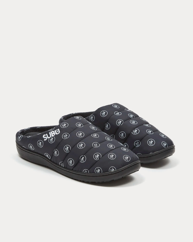 Subu x Goodhood Black / White Slip Ons - 3