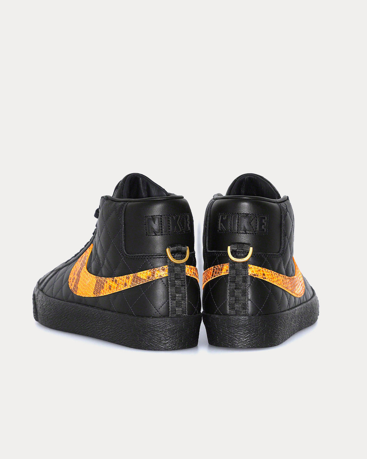 Nike x Supreme - SB Blazer Mid Black High Top Sneakers