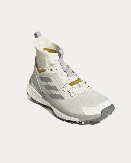 Adidas x and wander Terrex Free Hiker 2.0 Off White / Matte Silver / Linen Green High Top Sneakers - 3