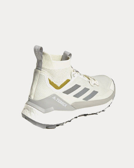 Adidas x and wander Terrex Free Hiker 2.0 Off White / Matte Silver / Linen Green High Top Sneakers - 4