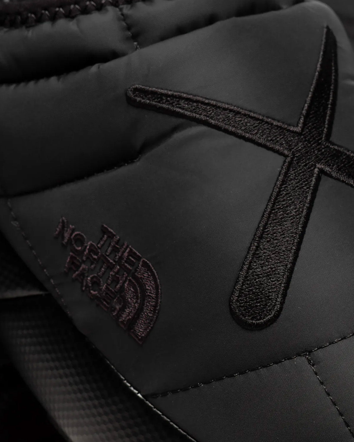 The North Face x KAWS - Thermoball Traction Mule V Black Slip Ons