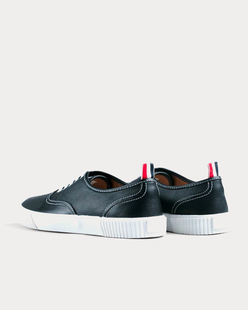 Thom Browne x Highsnobiety Heritage Grey Low Top Sneakers - 3