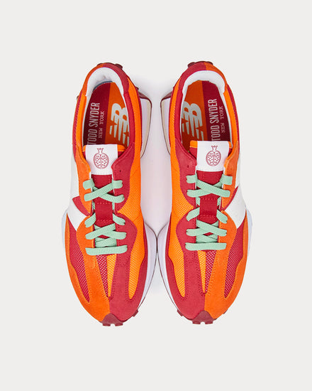 New Balance x Todd Snyder 327 Pomegranate Low Top Sneakers - 2