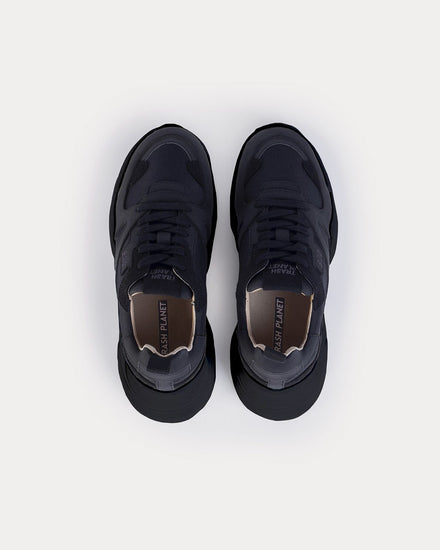 Trash Planet Billie 920 Black Low Top Sneakers - 2