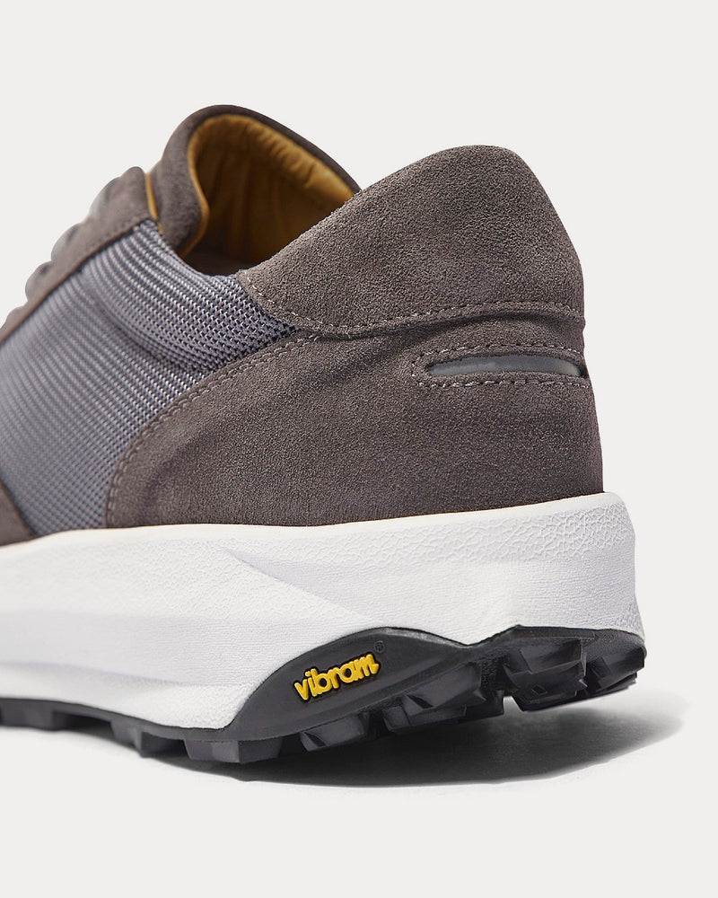 Unseen Footwear Trinity Tech Suede Mesh Grey Low Top Sneakers - 4
