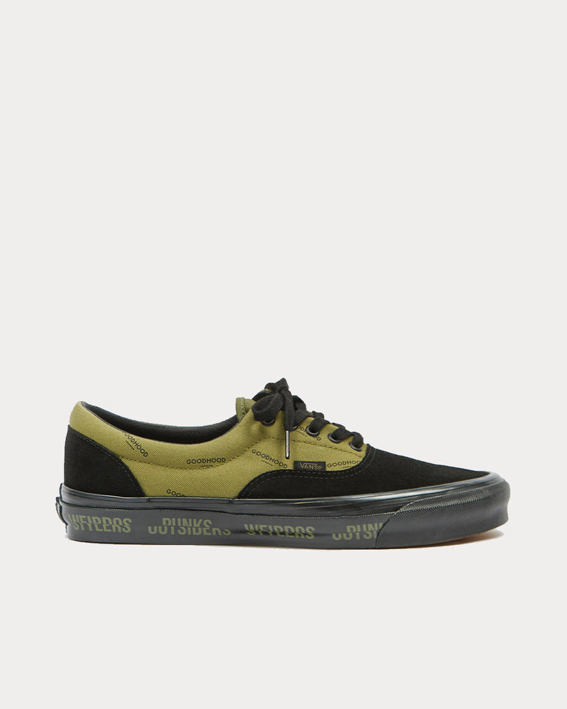 Vans Vault x Goodhood OG ERA LX Black Multi Low Top Sneakers