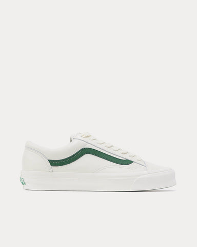 Vans x Museum of Peace & Quiet OG Style 36 Marshmallow / Green Low Top Sneakers
