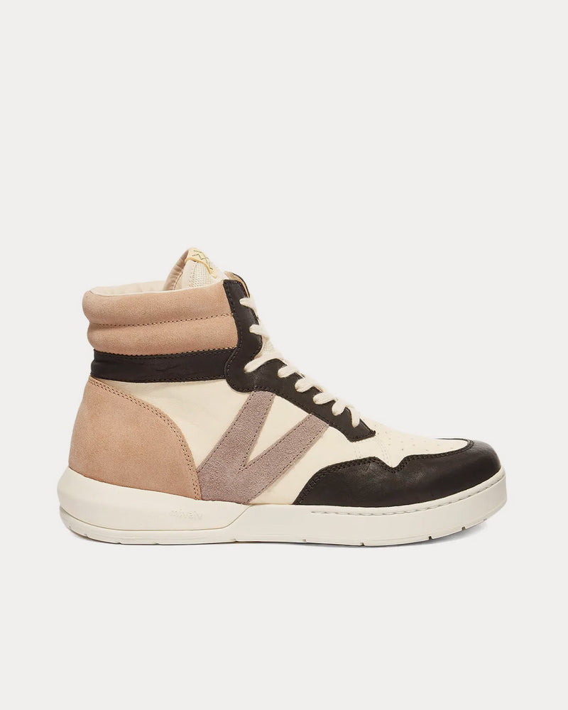 Visvim Chamberlain Black High Top Sneakers - 1