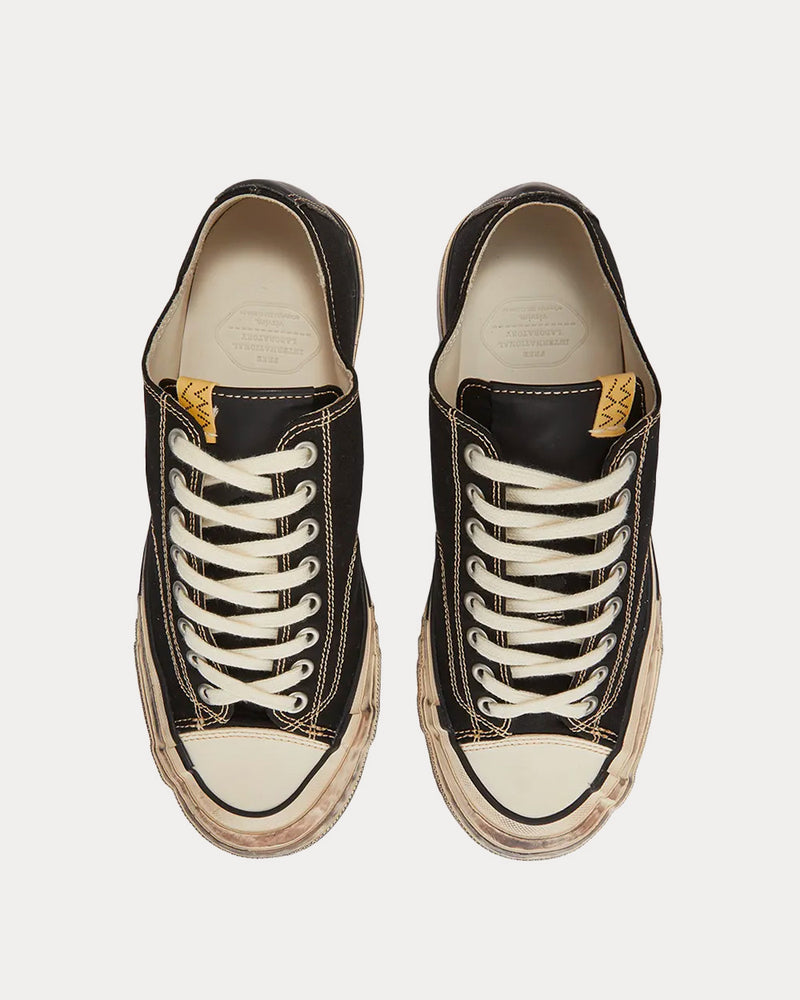 Visvim Skagway Lo G Patten Black Low Top Sneakers - 2