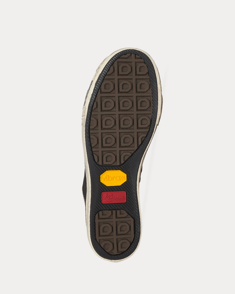 Visvim Skagway Lo G Patten Black Low Top Sneakers - 5