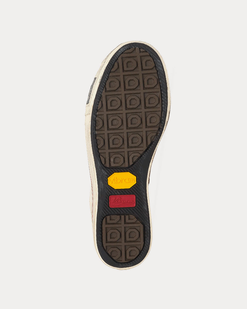 Visvim Men's Skagway Lo G Patten Ivory Low Top Sneakers & Trainers