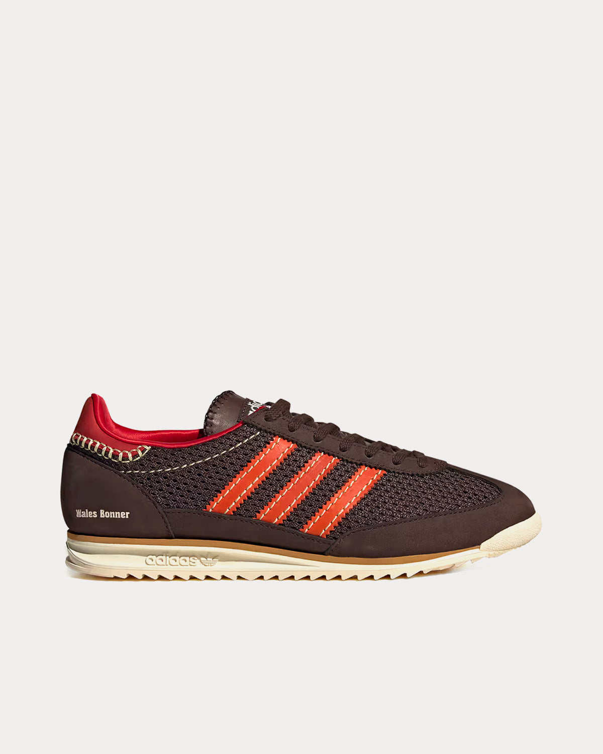 Adidas x Wales Bonner - SL72 Knit Brown Low Top Sneakers