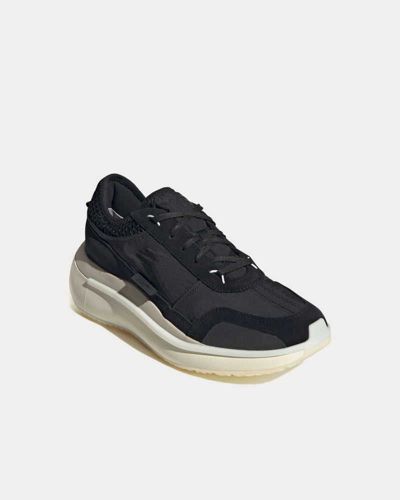 Y-3 Men's Ajatu Run Black / Bliss / Cream White Low Top Sneakers