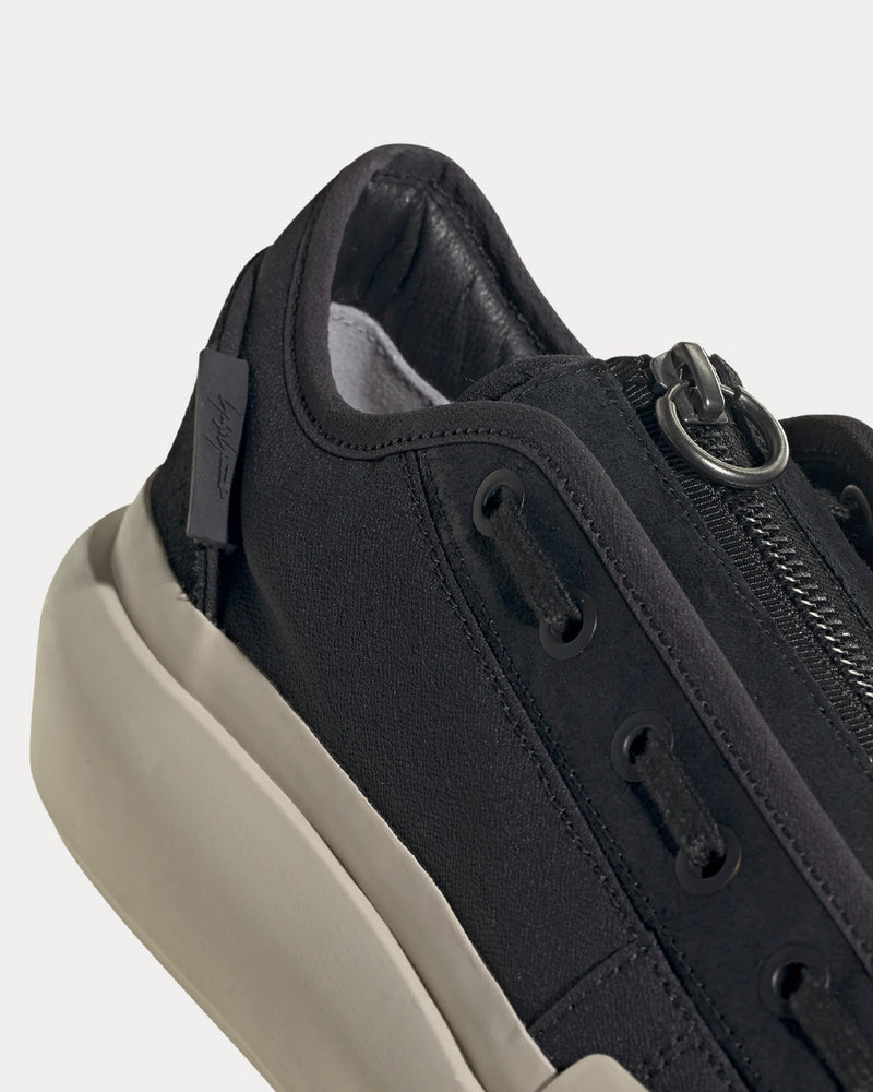 Y-3 Men's Ajatu Run Black / Bliss / Cream White Low Top Sneakers