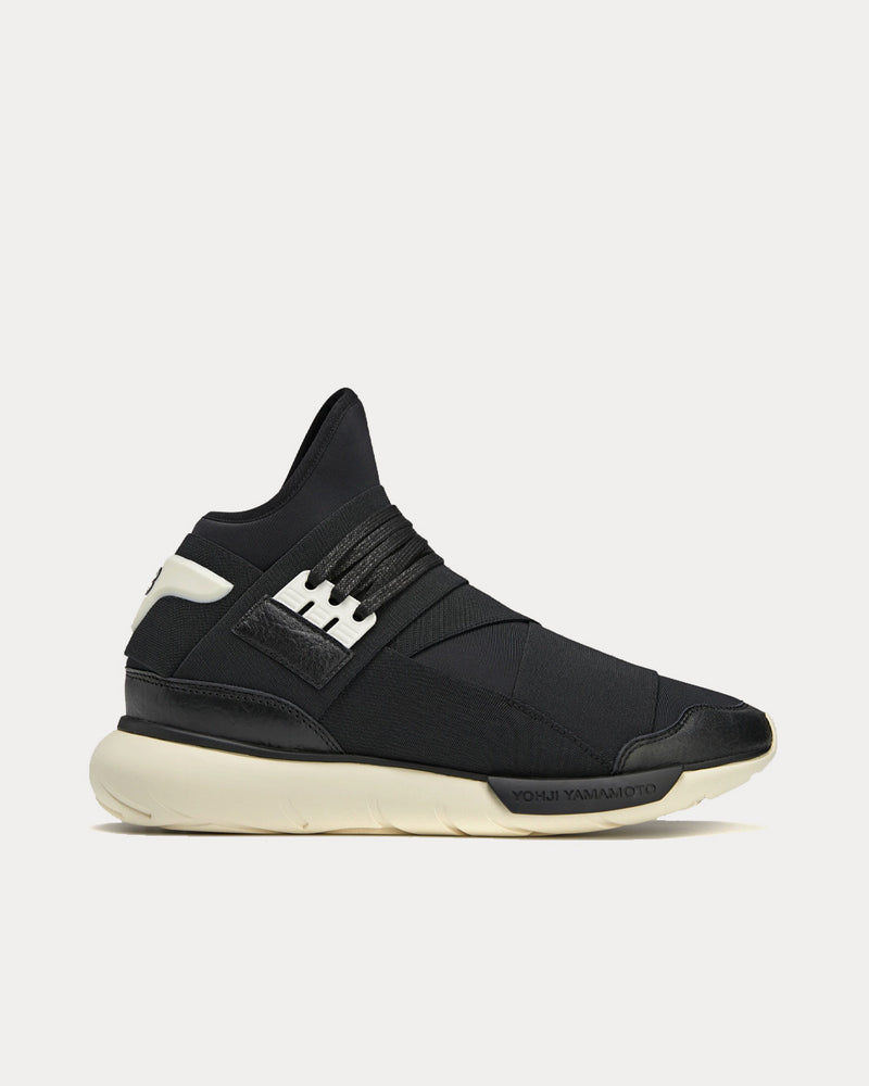Y-3 Qasa High Black / Black / Cloud White High Top Sneakers - 1