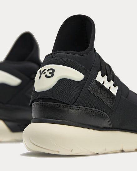 Y-3 Qasa High Black / Black / Cloud White High Top Sneakers - 3