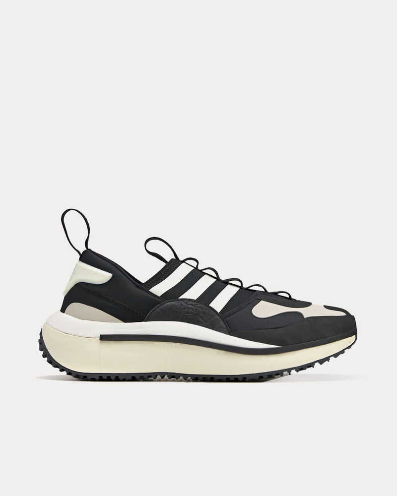 Y-3 Qisan Cozy Black / Core White / Chalk Pearl Low Top Sneakers - 1