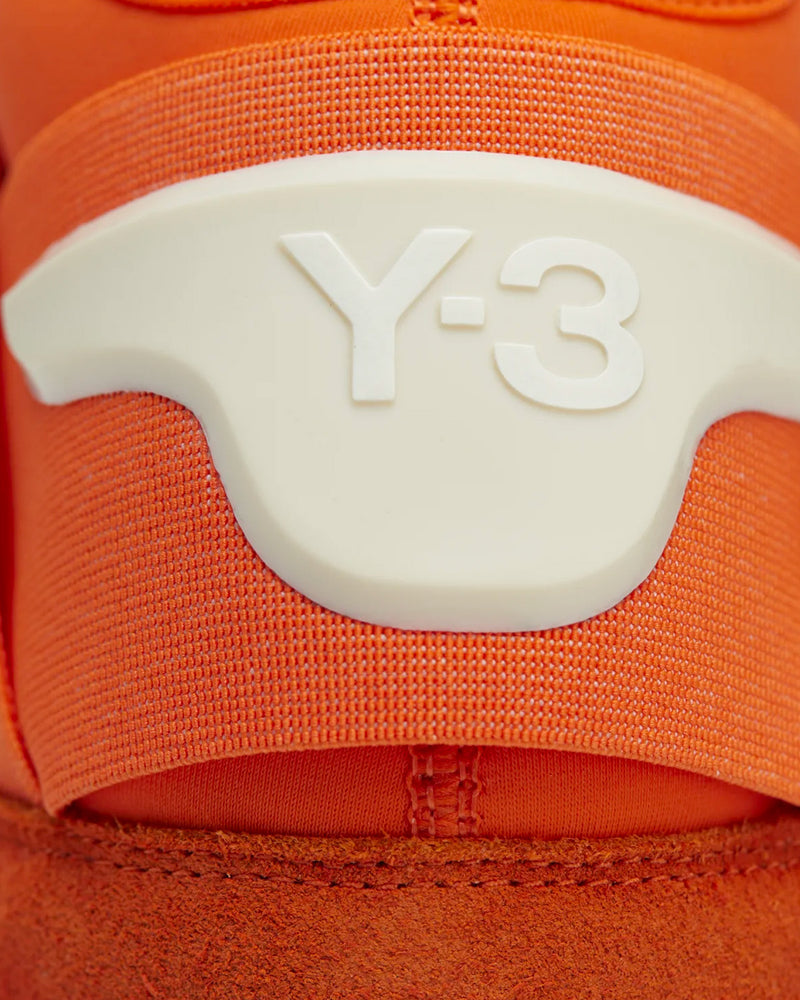 Y-3 Qasa High Orange / Orange / Cream White High Top Sneakers - 5